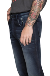 Calça Jeans Slim Ponteira 712 Lav.Escuro C/ 3d