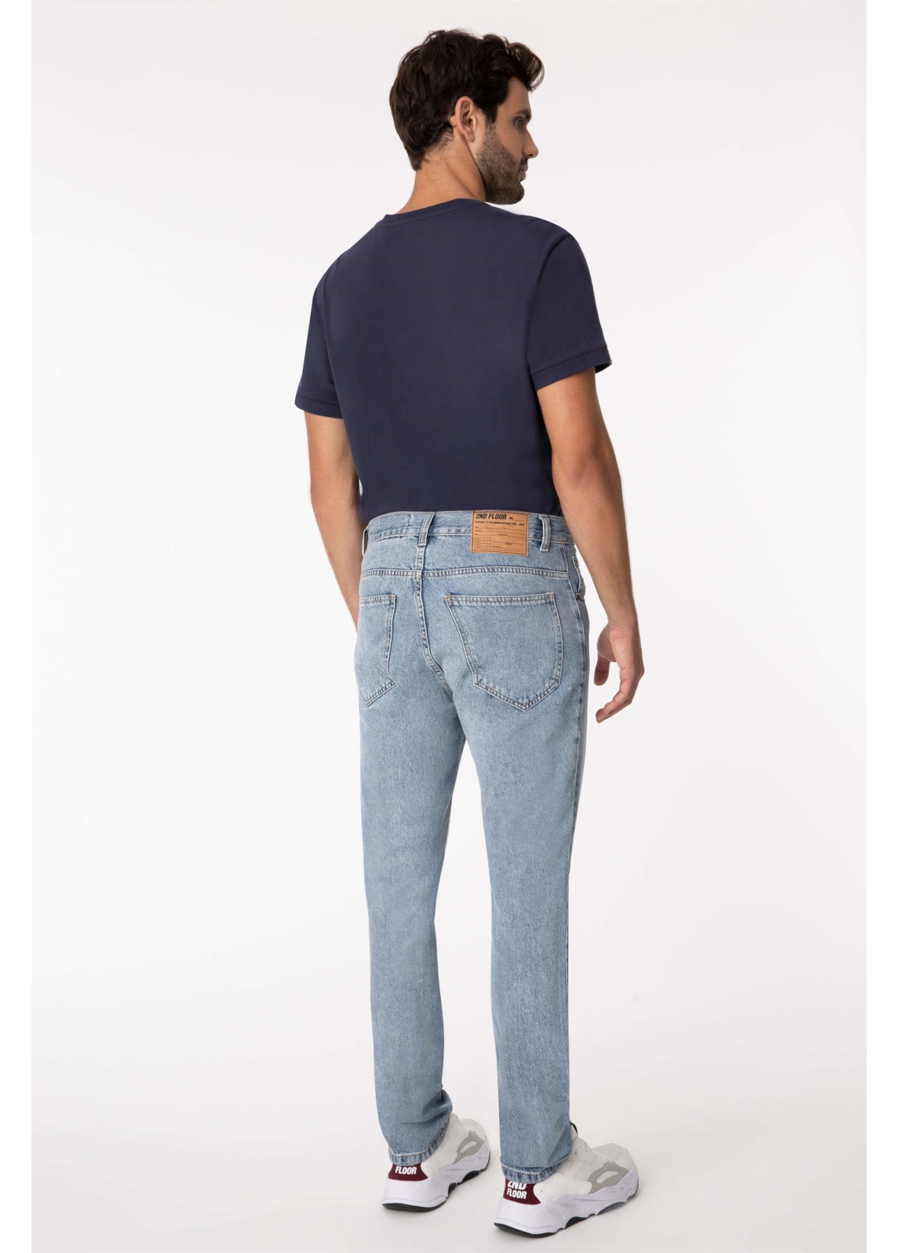 Calça Jeans Slim Vintage S47-Lav.Vintage C/ Sed
