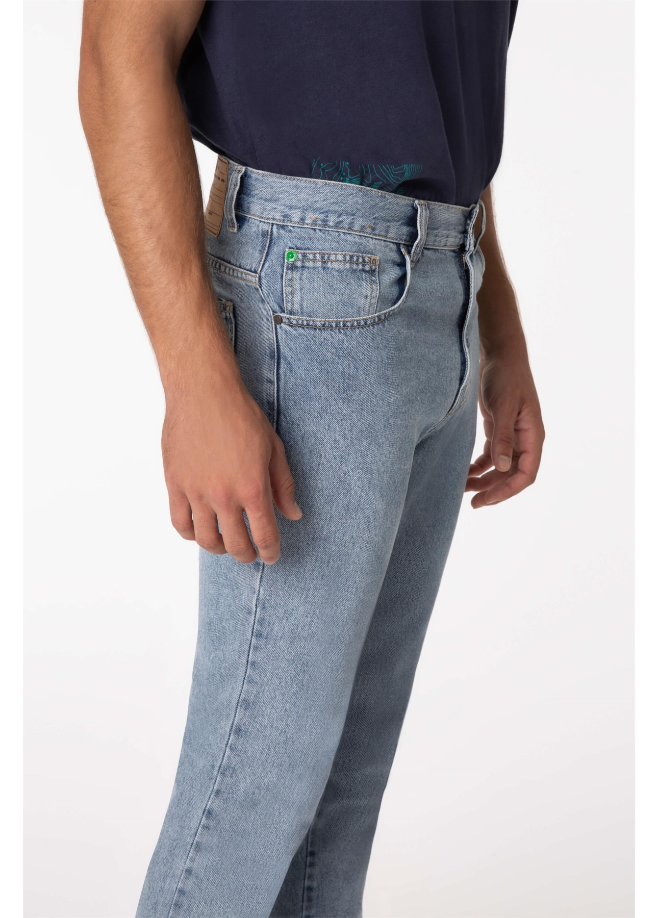 Calça Jeans Slim Vintage S47-Lav.Vintage C/ Sed