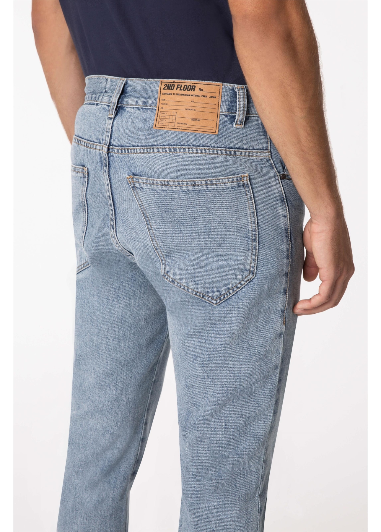 Calça Jeans Slim Vintage S47-Lav.Vintage C/ Sed