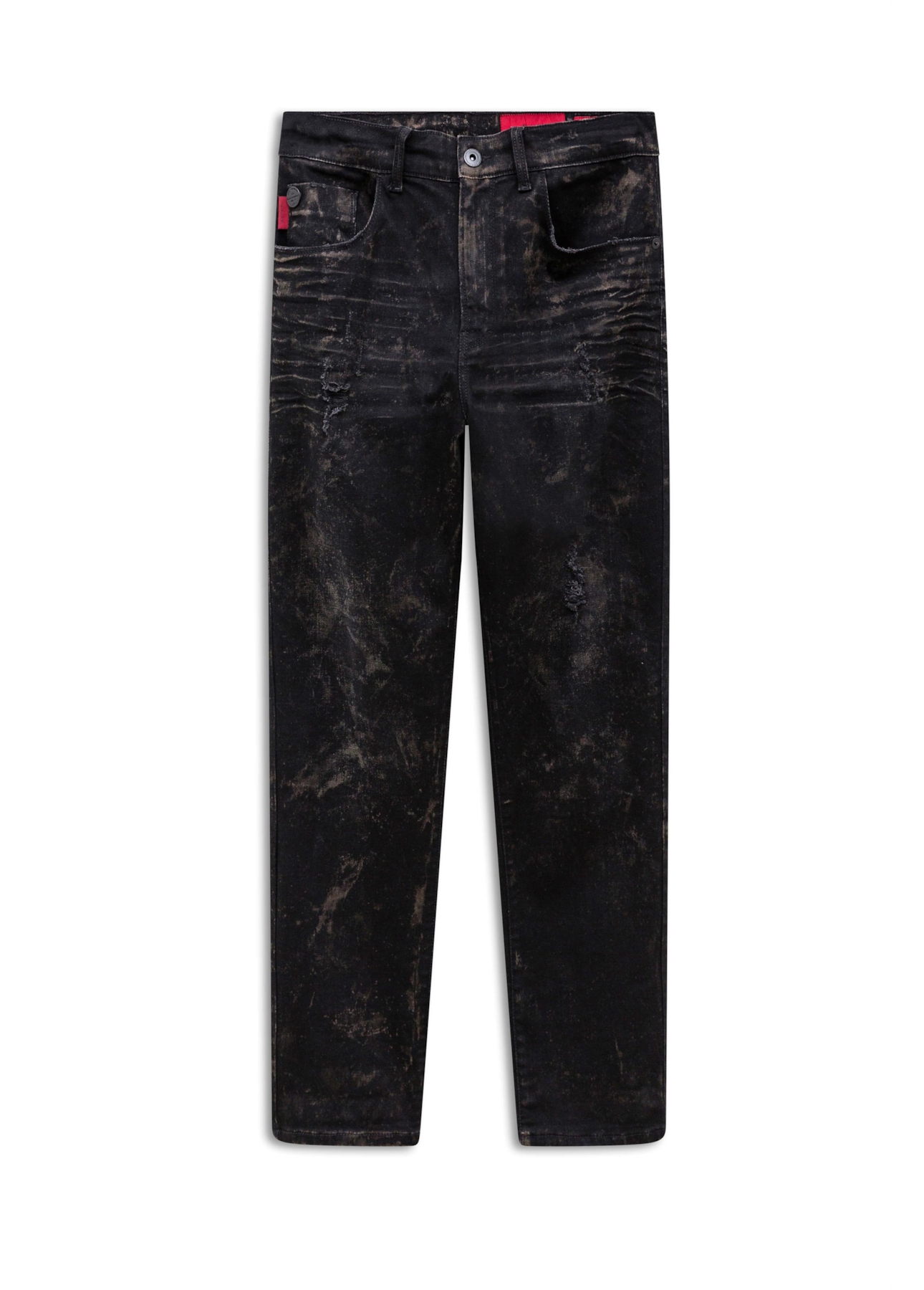 Calça Jeans Slouch Rock Elastic 303 Lav.Escuro C/Laser
