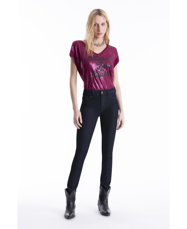 Calça Jeans Sprouting 1781 Lav.Escuro C/ Jato