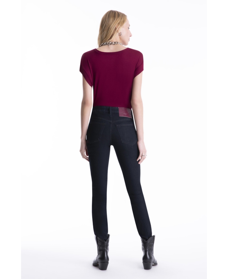 Calça Jeans Sprouting 1781 Lav.Escuro C/ Jato