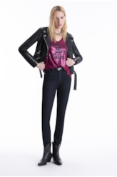 Calça Jeans Sprouting 1781 Lav.Escuro C/ Jato