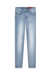 Calça Jeans Sprouting 1848 Lav.Claro C/ Grampos