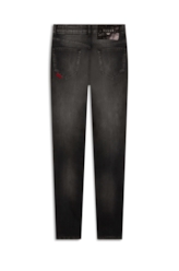 Calça Jeans Sprouting Black Gisele 1965-Lav. Black C/ Grampo