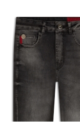 Calça Jeans Sprouting Black Gisele 1965-Lav. Black C/ Grampo