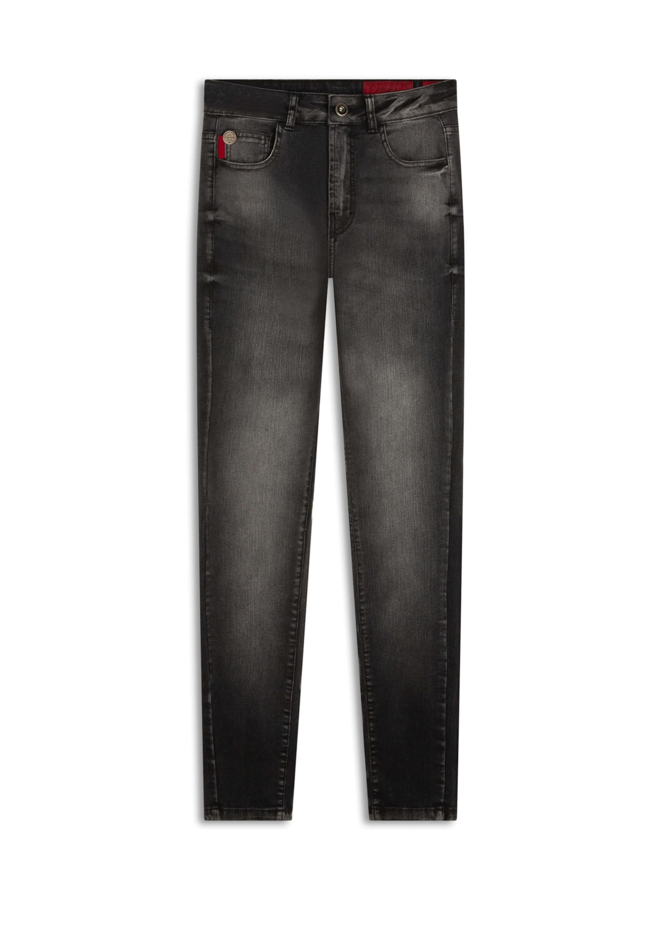 Calça Jeans Sprouting Black Gisele 1965-Lav. Black C/ Grampo