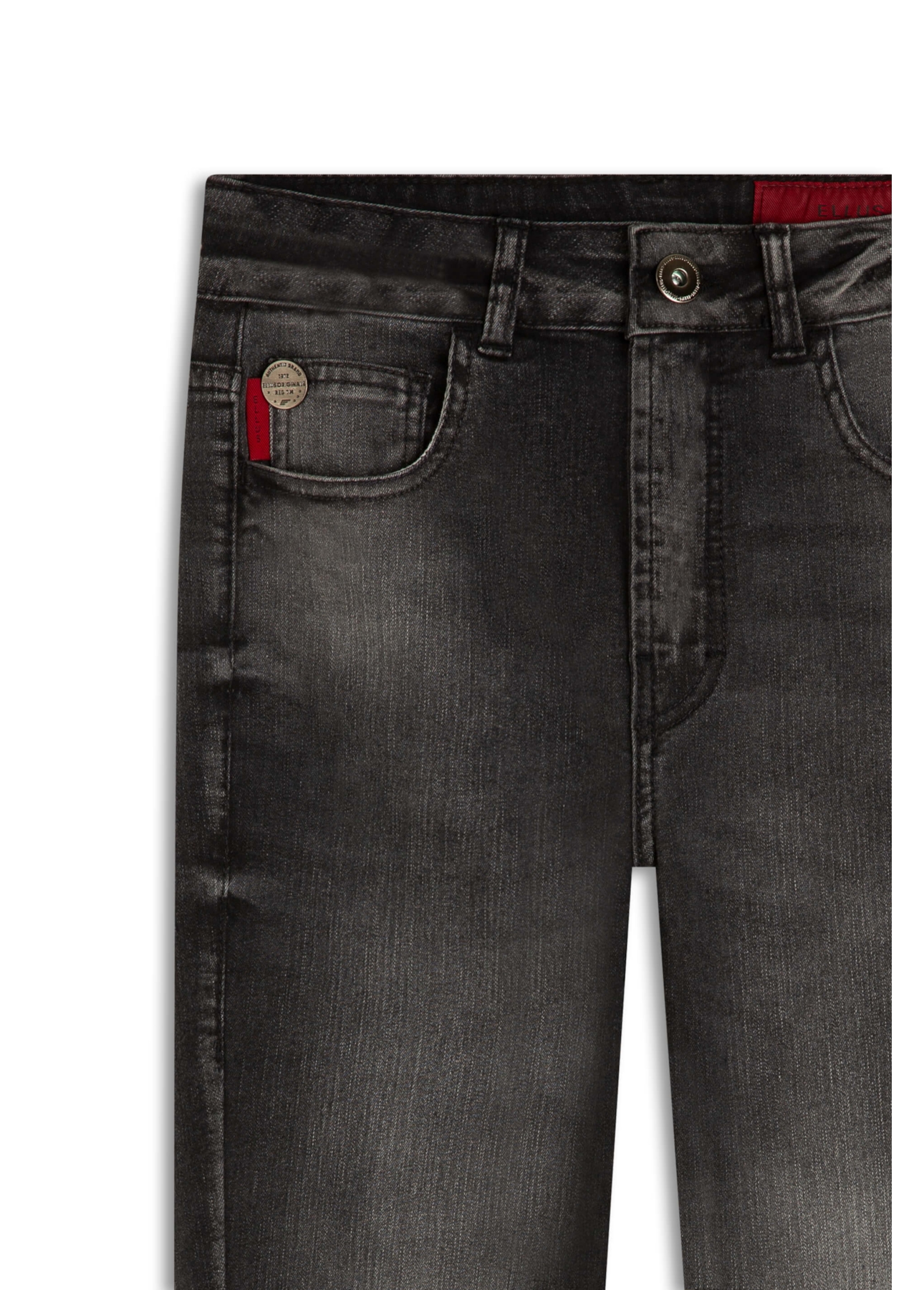 Calça Jeans Sprouting Black Gisele 1965-Lav. Black C/ Grampo