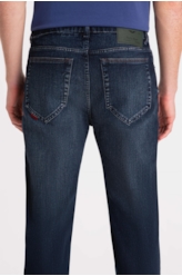 Calça Jeans Sprouting Ly Slim 1850 Lav.Escuro C/Grampos
