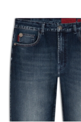 Calça Jeans Sprouting Ly Slim 1850 Lav.Escuro C/Grampos