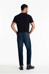 Calça Jeans Sprouting Slim 1850 Lav.Escuro C/Grampos