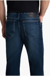 Calça Jeans Sprouting Slim 1850 Lav.Escuro C/Grampos