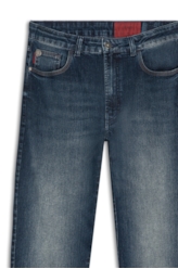 Calça Jeans Sprouting Slim 1850 Lav.Escuro C/Grampos