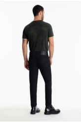 Calça Jeans Storm Elastic 144 Lav.Escuro C/ Lixado