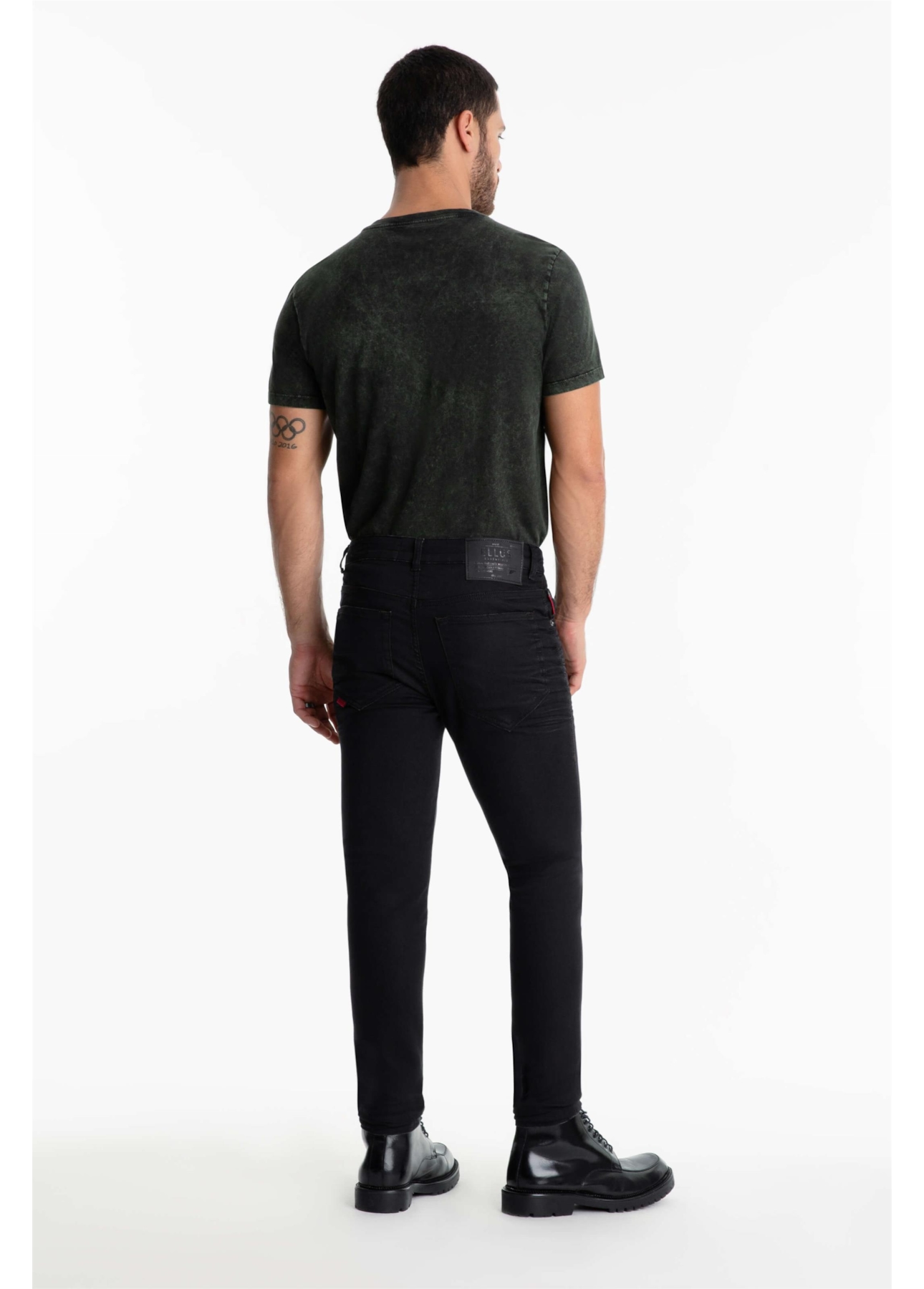 Calça Jeans Storm Elastic 144 Lav.Escuro C/ Lixado