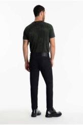 Calça Jeans Storm Elastic 144 Lav.Escuro C/ Lixado