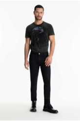 Calça Jeans Storm Elastic 144 Lav.Escuro C/ Lixado
