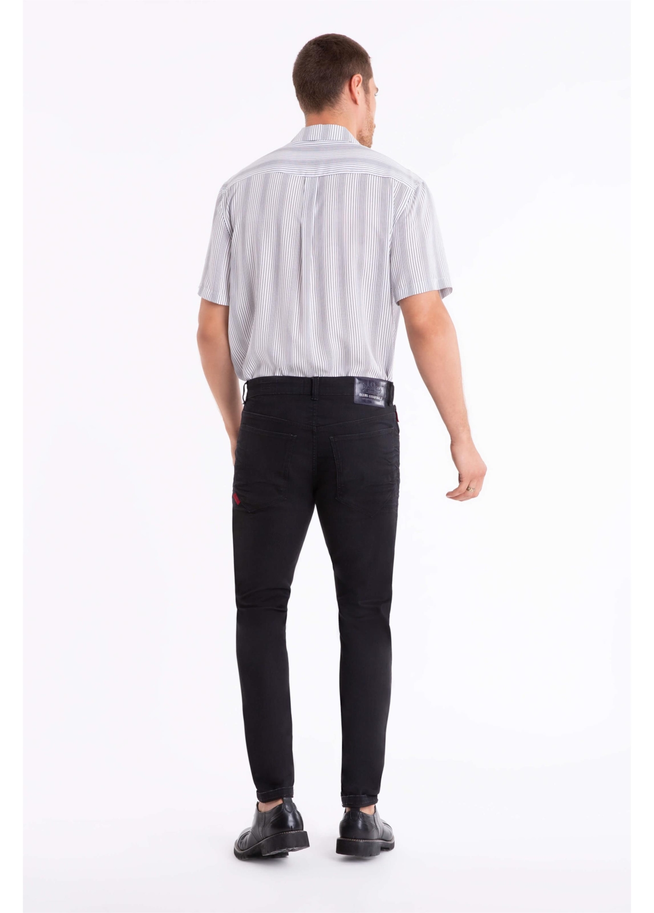 Calça Jeans Storm Skinny 144 Lav.Escuro C/ Lixado