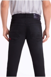 Calça Jeans Storm Skinny 144 Lav.Escuro C/ Lixado