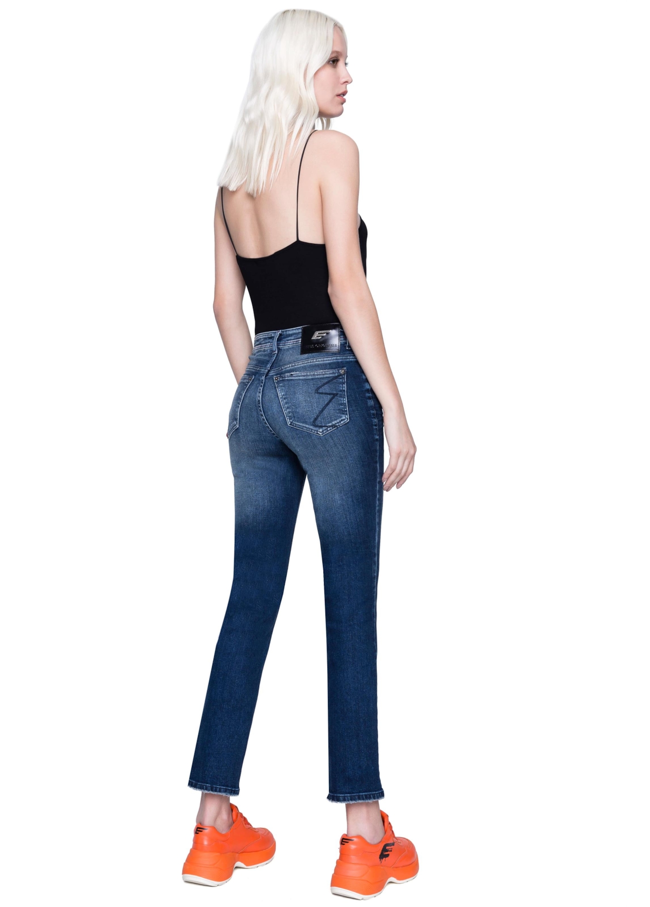 Calça Jeans Straight Intense 1116 Lav.Escuro C/ Used