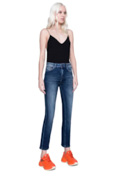 Calça Jeans Straight Intense 1116 Lav.Escuro C/ Used