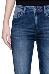 Calça Jeans Straight Intense 1116 Lav.Escuro C/ Used