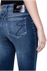 Calça Jeans Straight Intense 1116 Lav.Escuro C/ Used