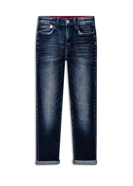 Calça Jeans Straight Intense 1116 Lav.Escuro C/ Used
