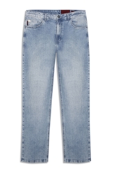 Calça Jeans Stretch Filigrana Lav. Claro C/ Sky