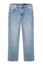 Calça Jeans Stretch Filigrana Lav. Claro C/ Sky