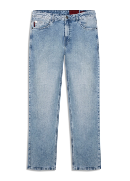 Calça Jeans Stretch Filigrana Lav. Claro C/ Sky