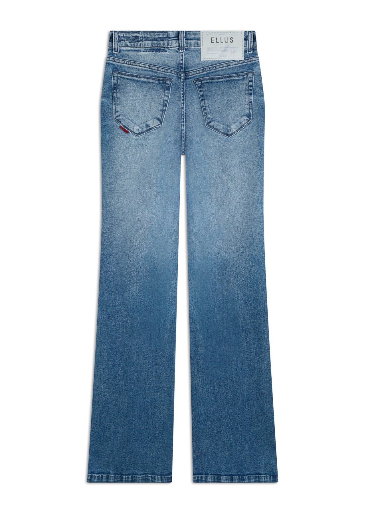Calça Jeans Stretch Flare Lav.Gisele Médio C/ Grampo