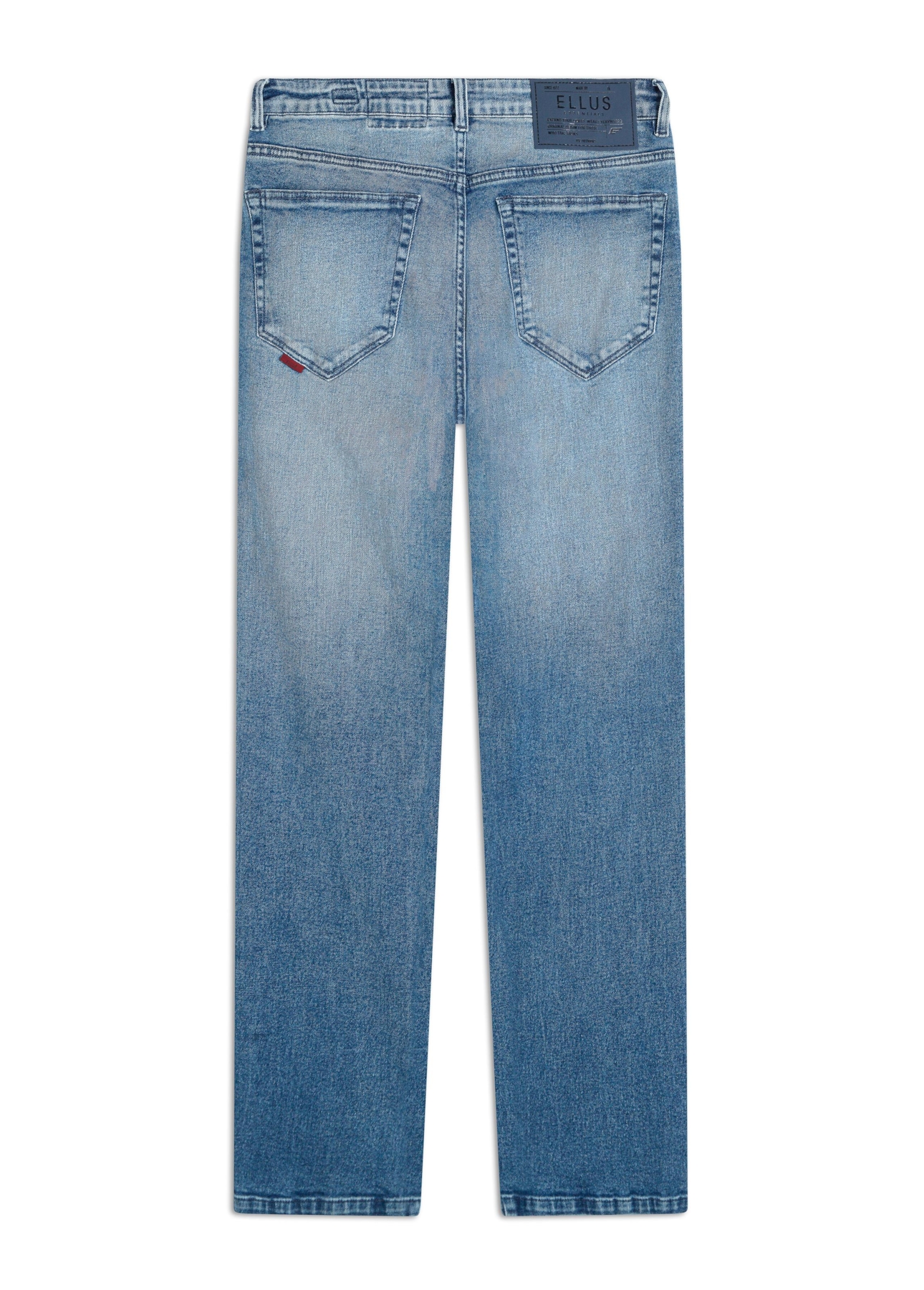 Calça Jeans Stretch Slim Lav.Medio C/ Grampos