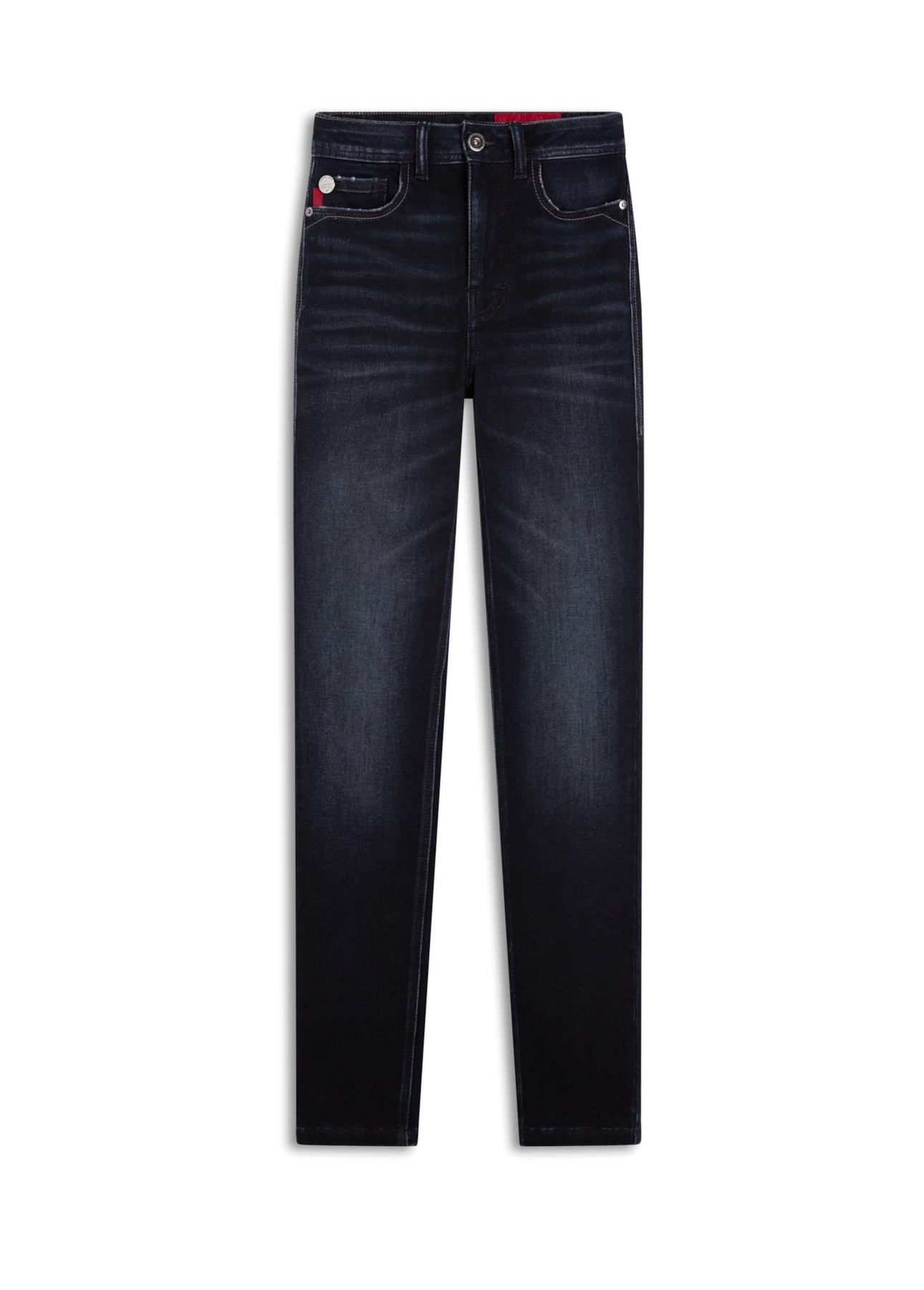 Calça Jeans Techno Hiper Skinny 1766 Lav.Escuro C/ Used