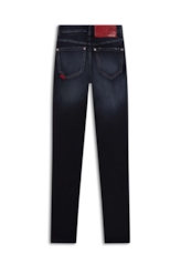 Calça Jeans Techno Hiper Skinny 1766 Lav.Escuro C/ Used
