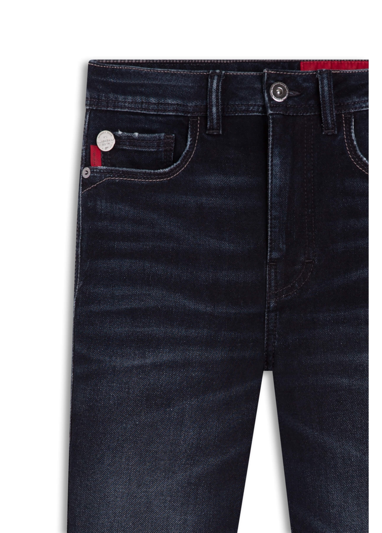 Calça Jeans Techno Hiper Skinny 1766 Lav.Escuro C/ Used
