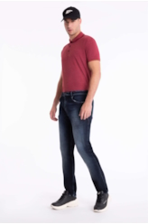 Calça Jeans Techno Indigo 1785-Lav.Escuro C/ Pui Pa