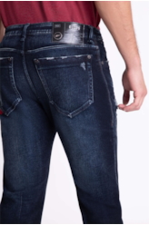 Calça Jeans Techno Indigo 1785-Lav.Escuro C/ Pui Pa