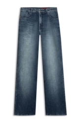 Calça Jeans Turquoise 5 Pockets Lav.Medio C/ Rede