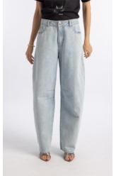 Calça Jeans Vintage Barrel Lav. Claro Total