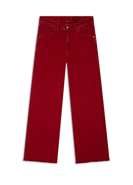Calça Jeans Vintage Color Cereja