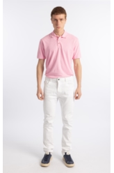 Calça Jeans Vintage Color Slim Branco