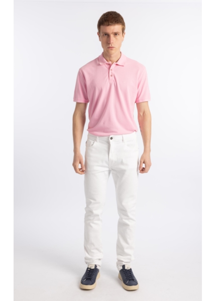 Calça Jeans Vintage Color Slim Branco
