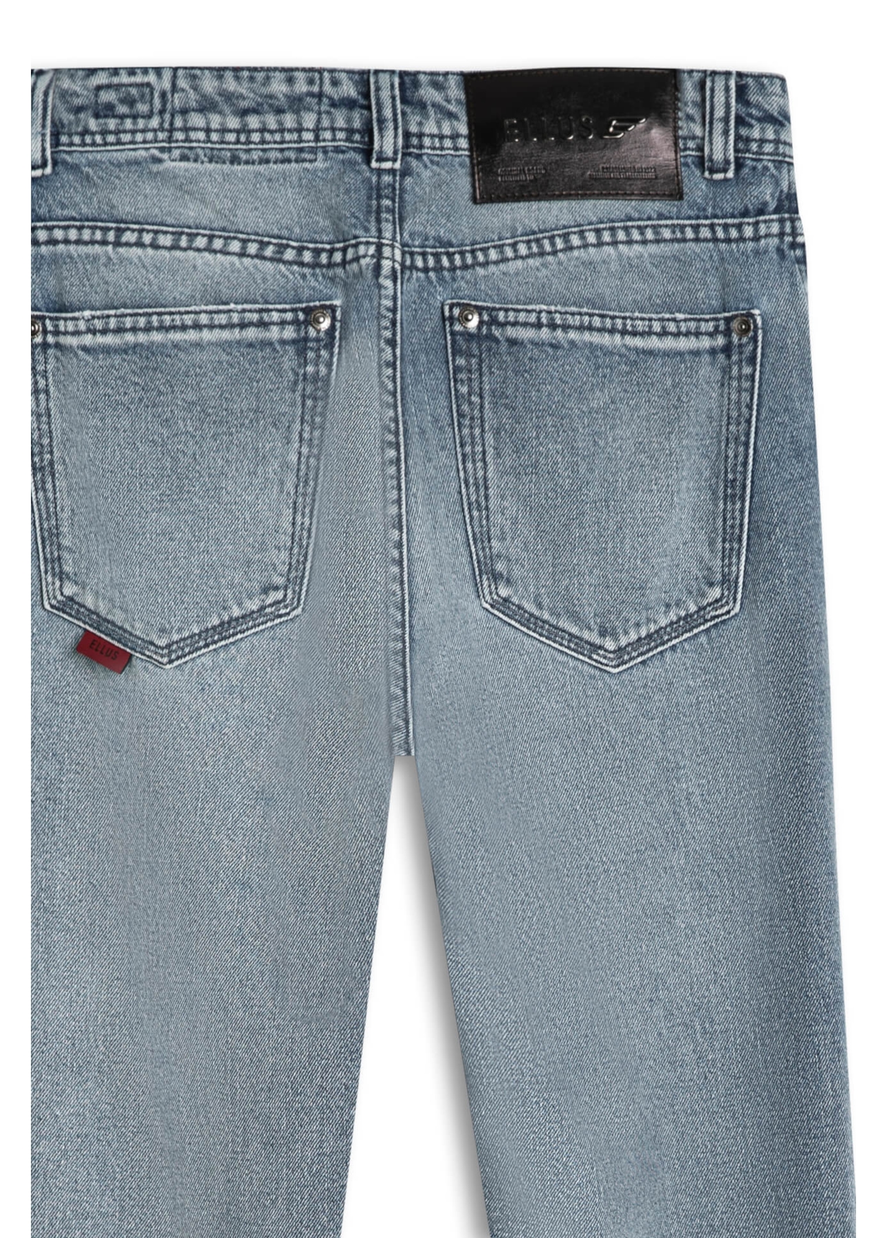 Calça Jeans Vintage Denim Gigi Destroyer 1460 Lav.Claro C/Puidos
