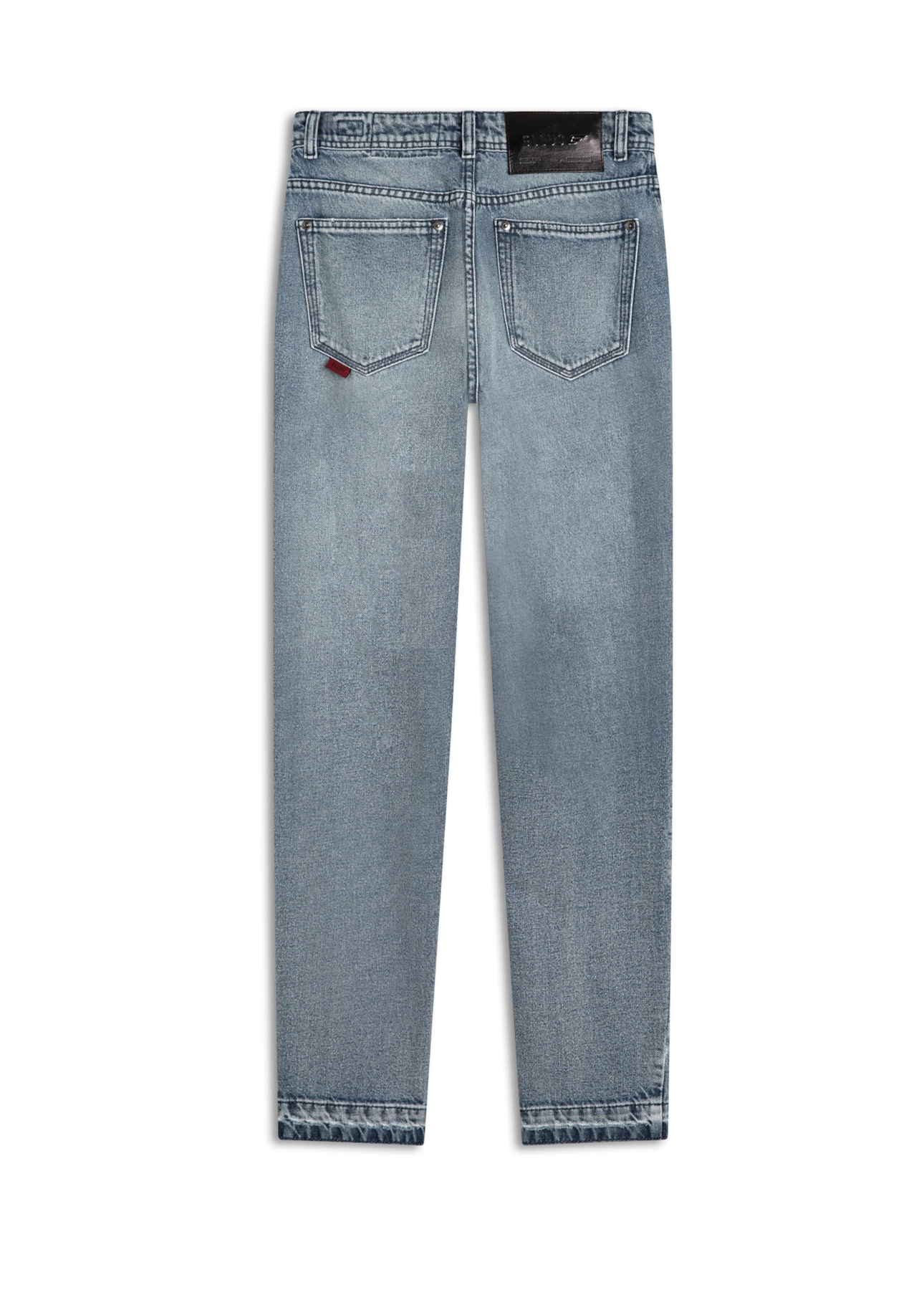 Calça Jeans Vintage Denim Gigi Destroyer 1460 Lav.Claro C/Puidos