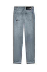 Calça Jeans Vintage Denim Gigi Destroyer 1460 Lav.Claro C/Puidos