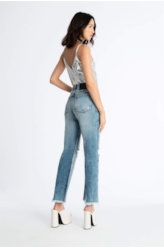 Calça Jeans Vintage Denim Ii 1834 Lav.Medio C/Sky+puid