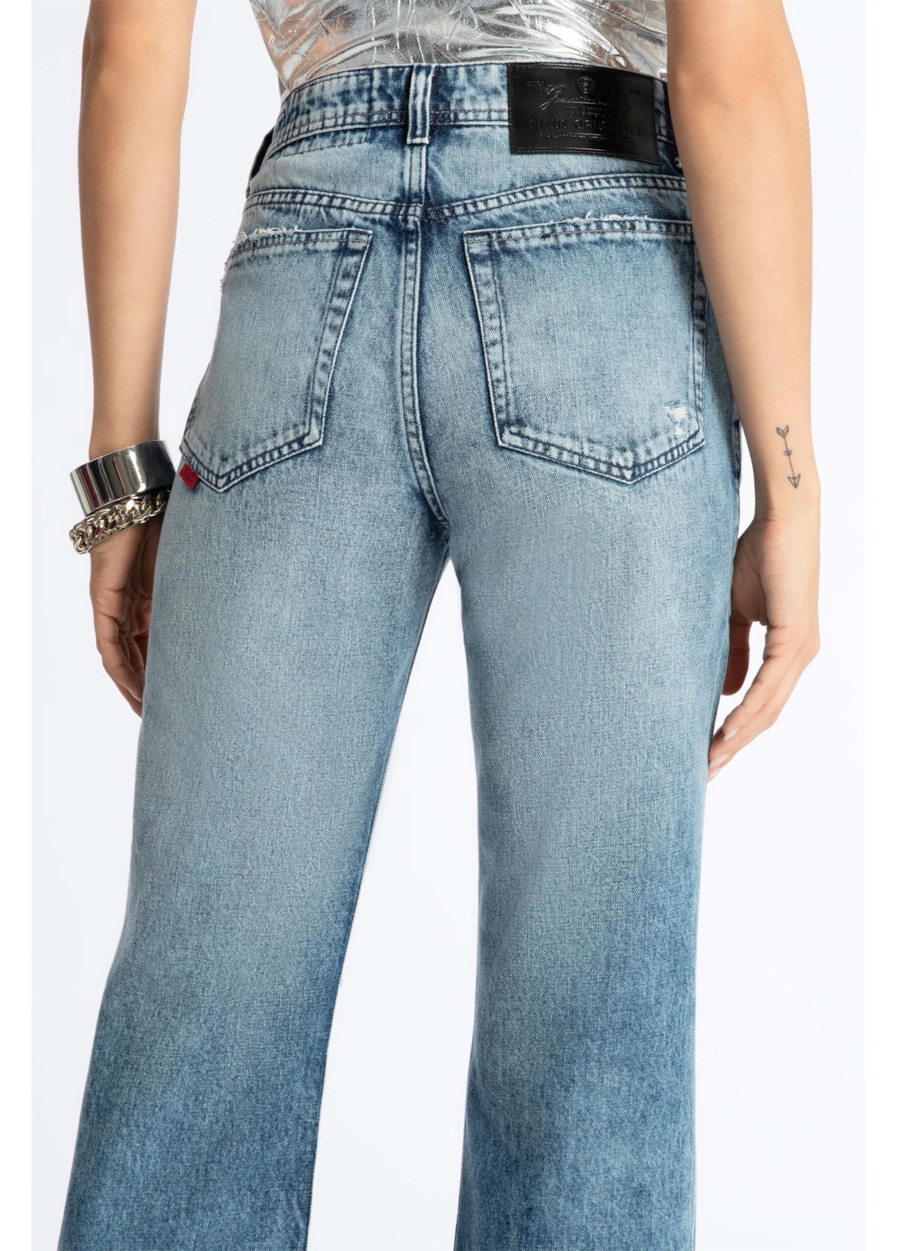 Calça Jeans Vintage Denim Ii 1834 Lav.Medio C/Sky+puid