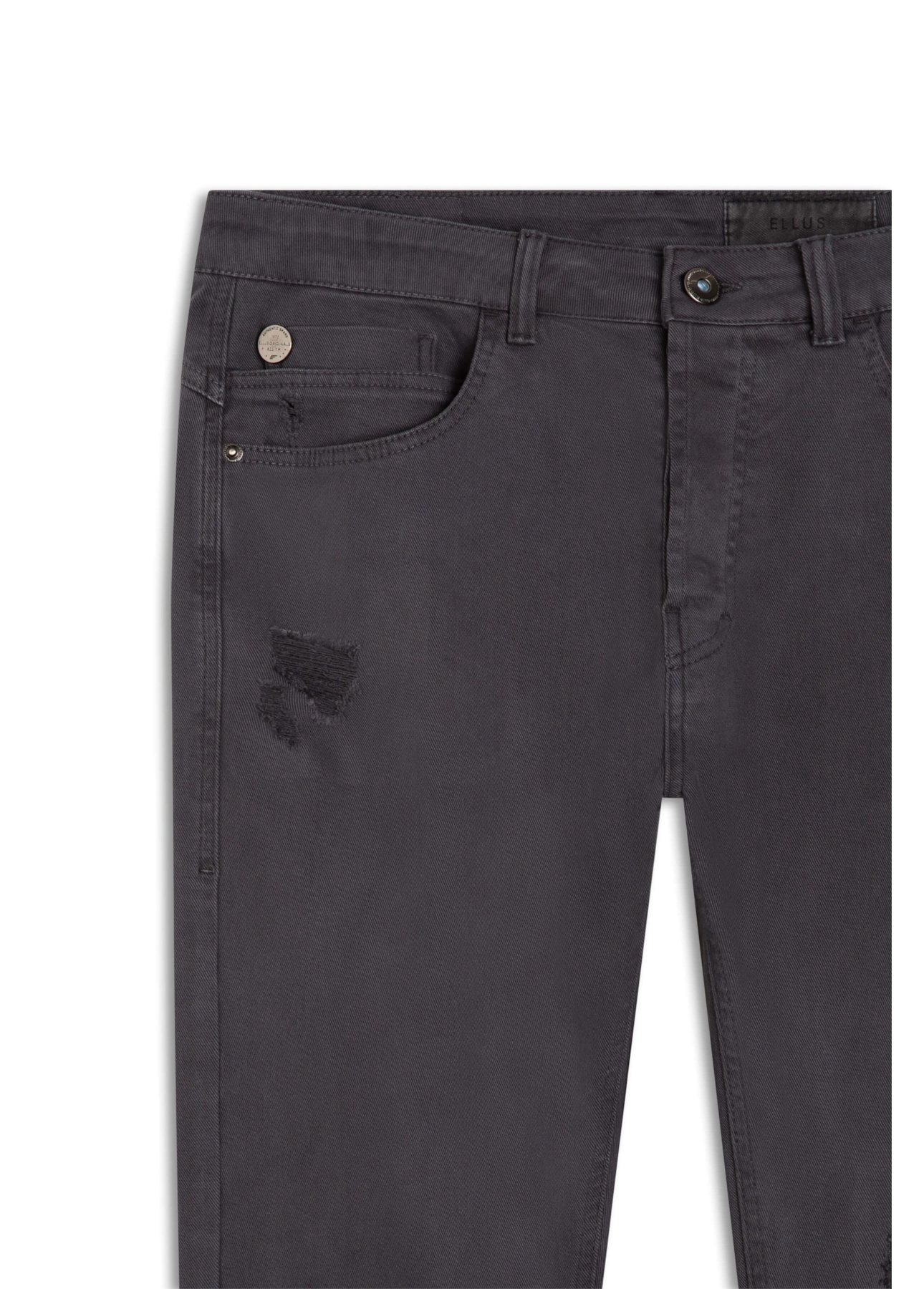 Calça Jeans Vintage Denim Rock Grafite